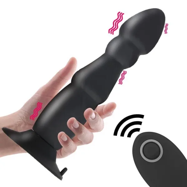Anal Fantasy Plug anal Large Silicone Plug Noir